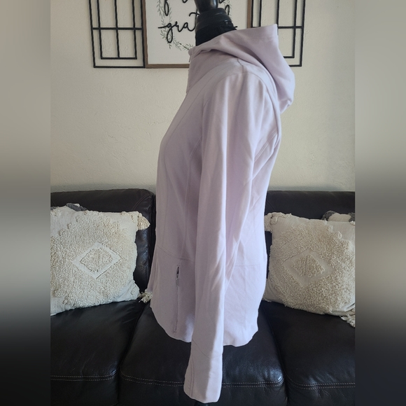 ATHLETA Women's Zip-Up Hoodie Sweater In Lavender Women's Size M - Picture 4 of 13